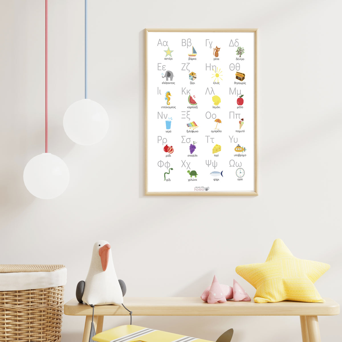 Greek Alphabet Poster – Clever Little Koalas