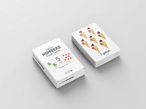 Italian Numbers Flash Cards