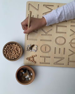 *SECONDS* Double-Sided Alphabet Tracing Board