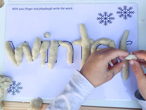 Winter Wonderland Bilingual Sensory Play Kit